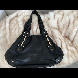 Gucci Pelham Guccissima Black Hobo All Leather Bag